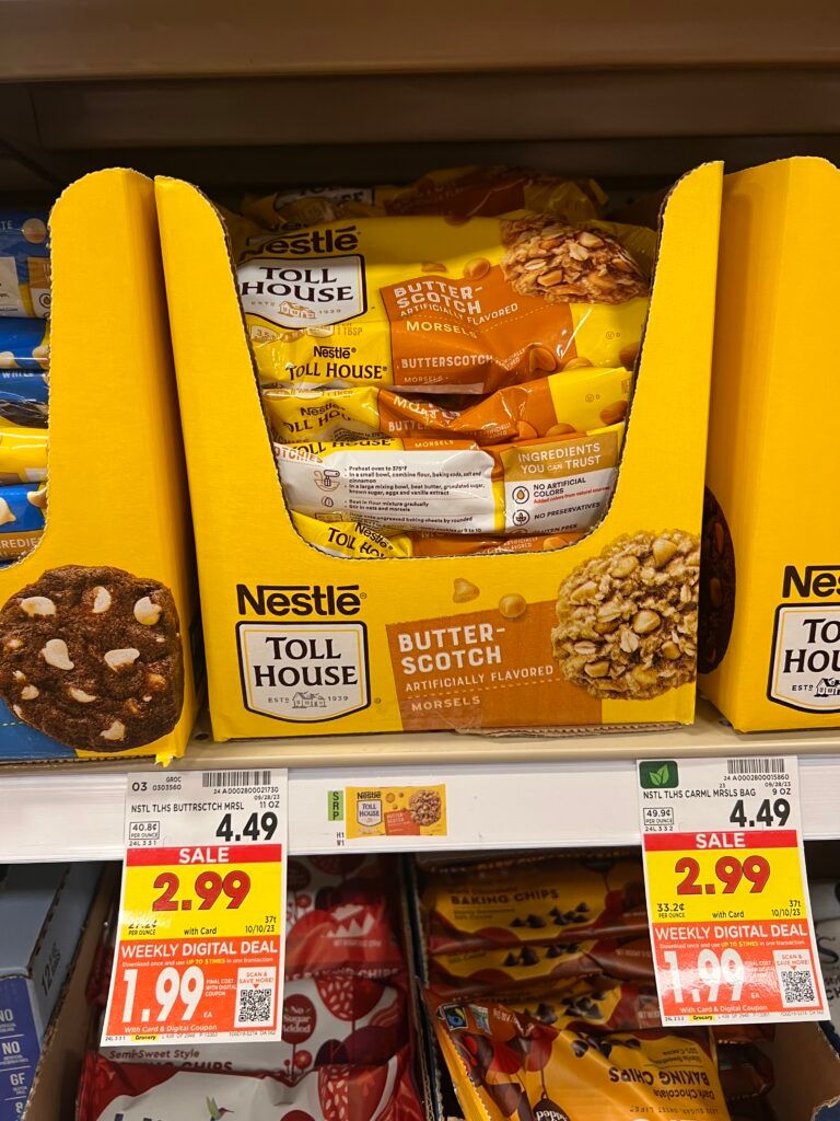 nestle tollhouse kroger  shelf image 2