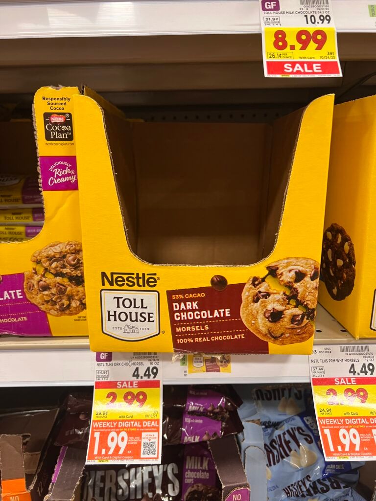 nestle tollhouse kroger  shelf image 4