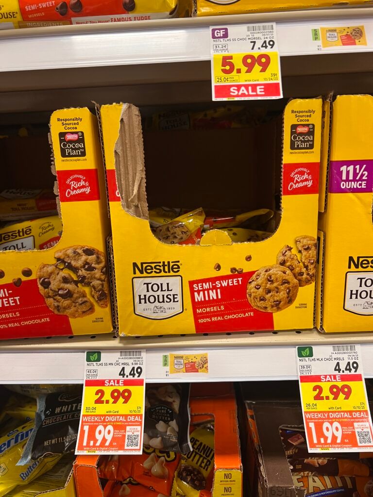 nestle tollhouse kroger  shelf image 6