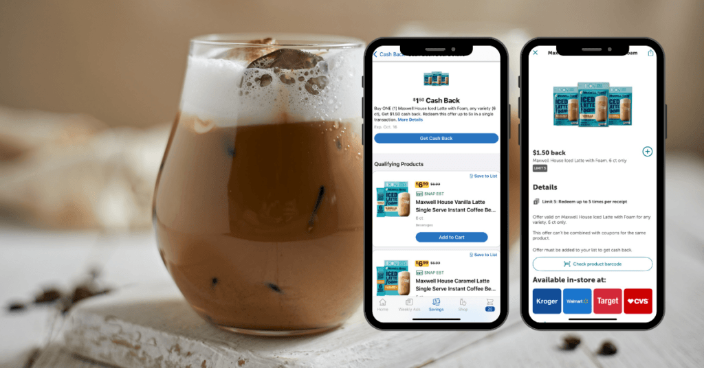 maxwell house iced latte kroger (1)