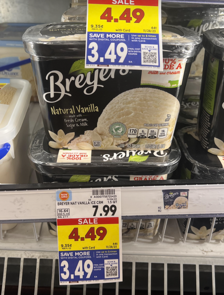 Breyers Dairy Dessert shelf image 1