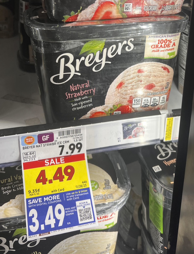 Breyers Dairy Dessert shelf image 1