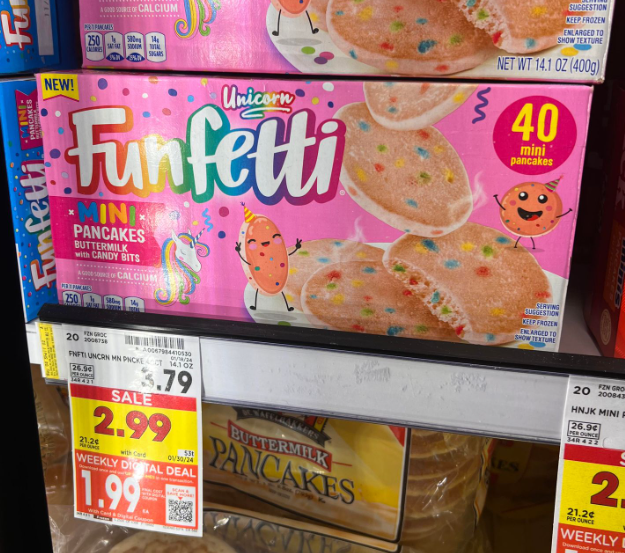 Funfetti Pancakes Kroger Shelf Image