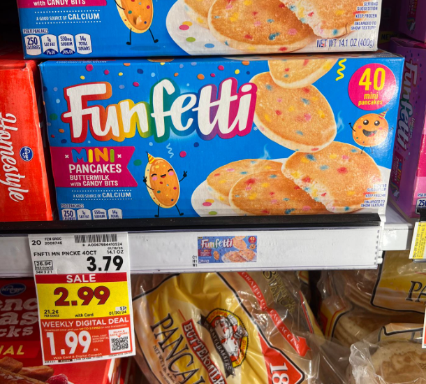 Funfetti Pancakes Kroger Shelf Image