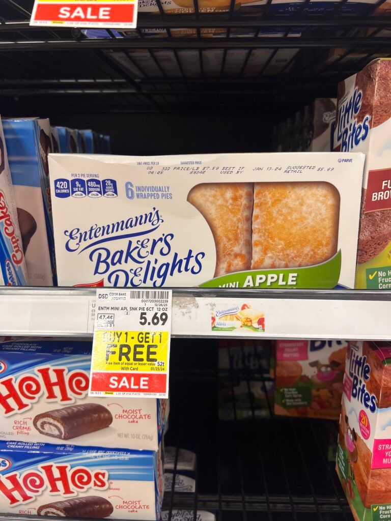 bakers delights kroger shelf image