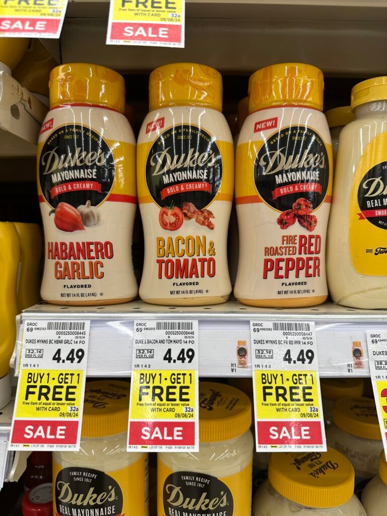 dukes mayo kroger shelf image
