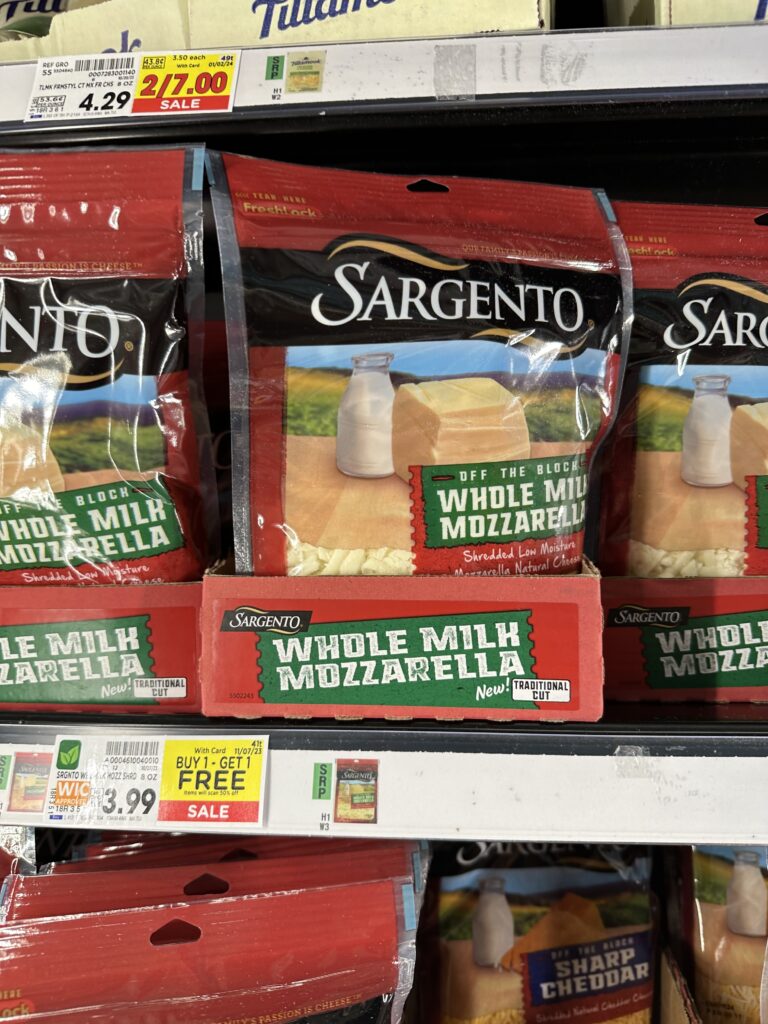 sargento cheese kroger shelf image 6