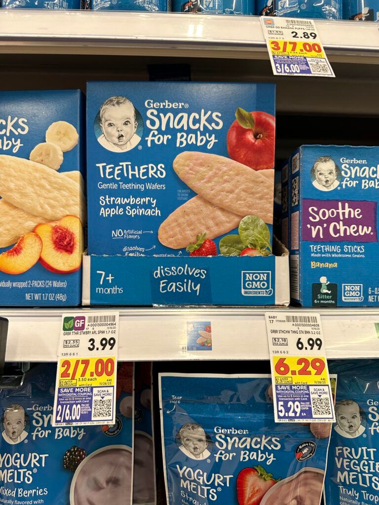 gerber kroger shelf image