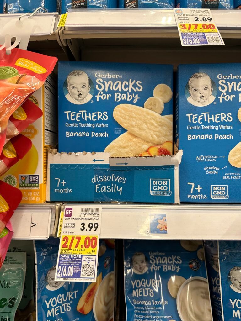 gerber kroger shelf image
