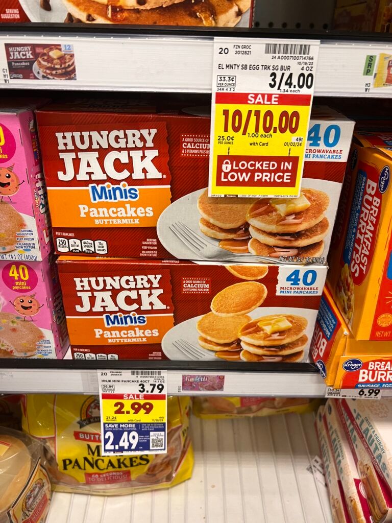 Hungry Jack and Funfetti Pancakes as low as 2.49! Kroger Krazy