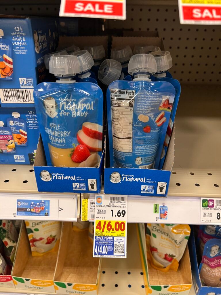 gerber natural kroger shelf image