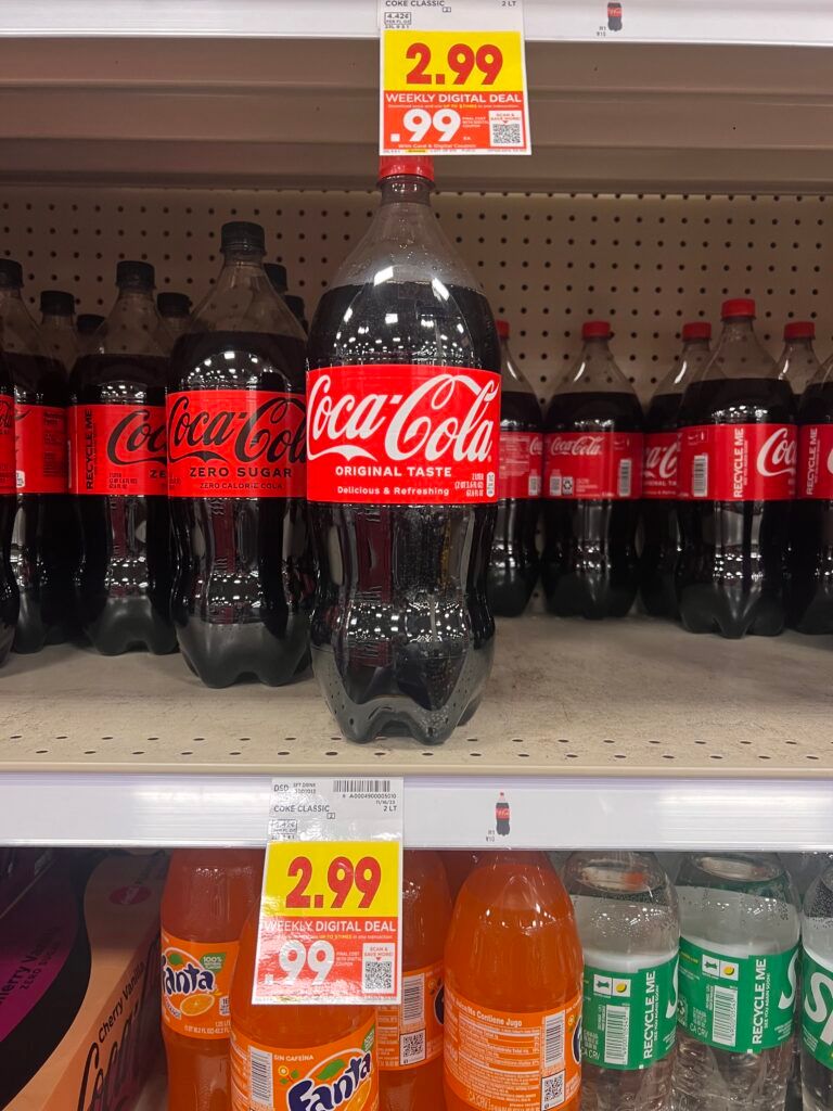 soda kroger shelf image