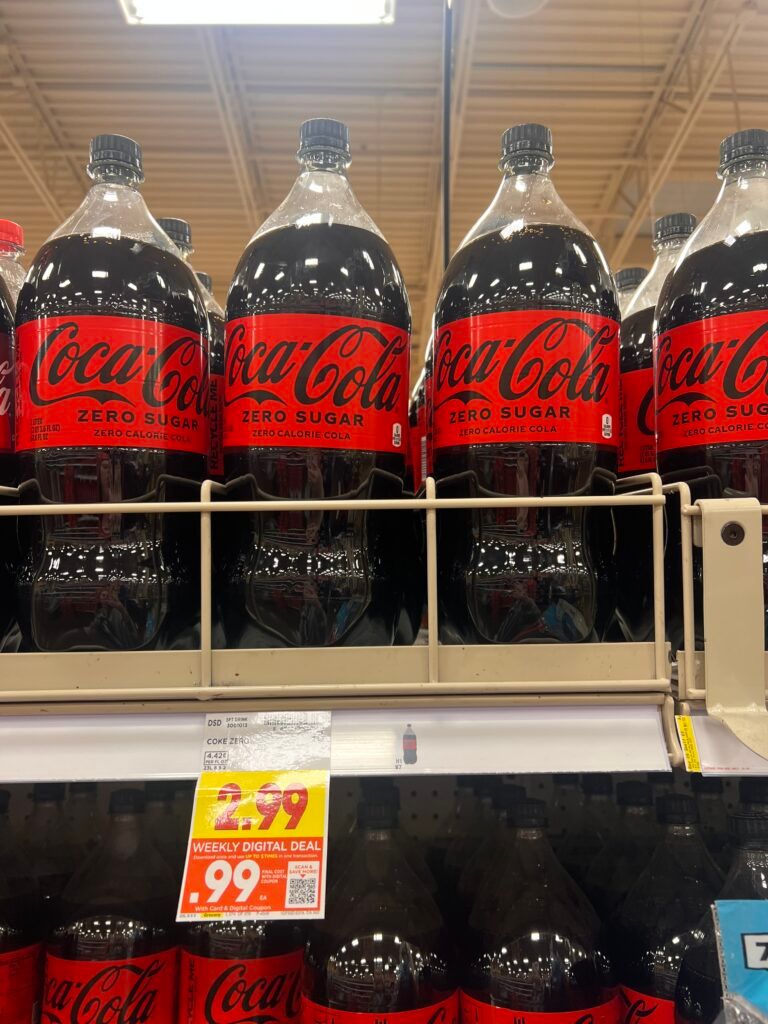 soda kroger shelf image