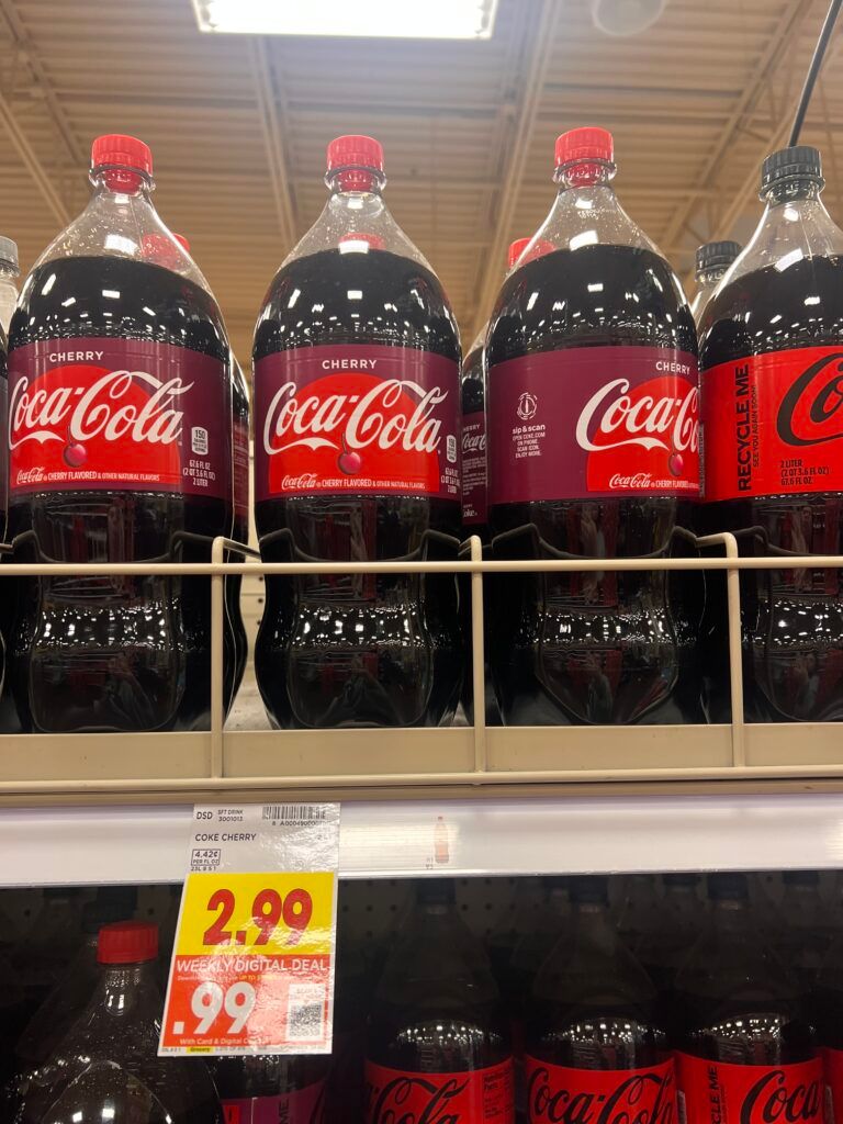soda kroger shelf image