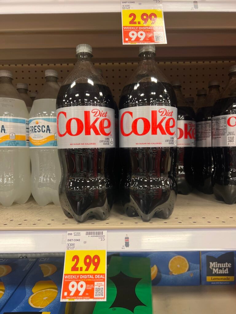 soda kroger shelf image