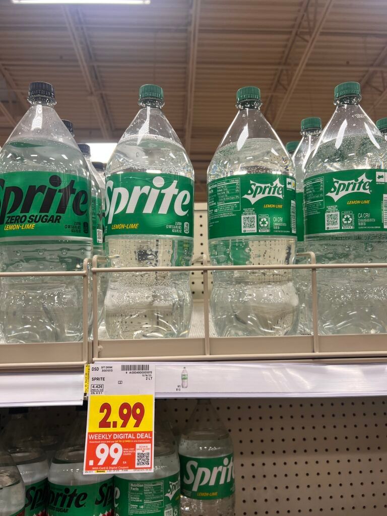 soda kroger shelf image
