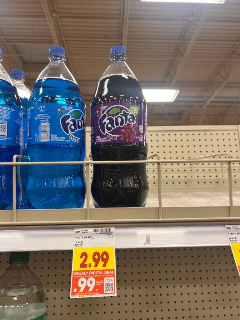 soda kroger shelf image