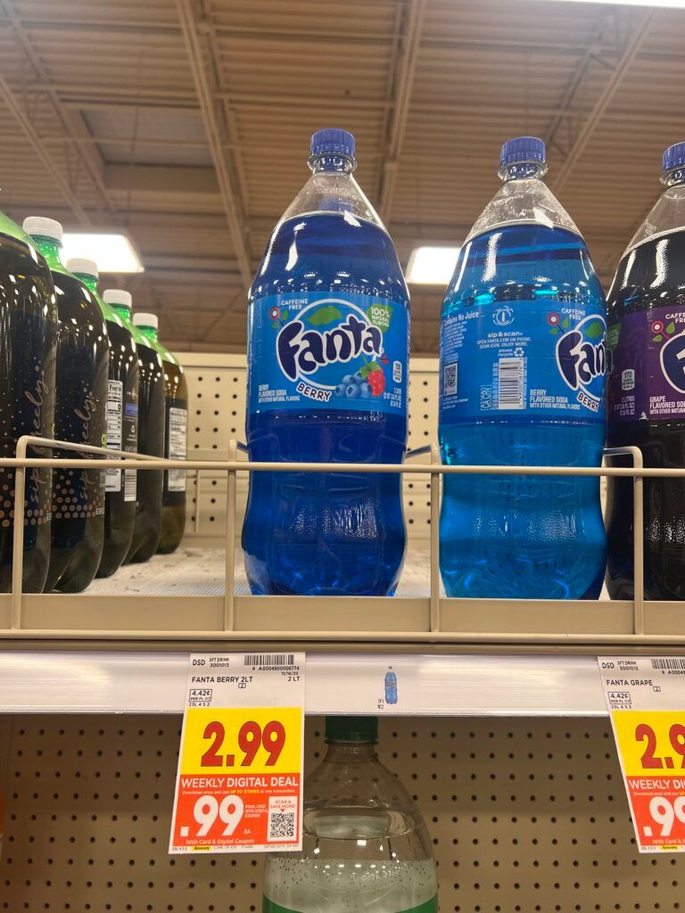soda kroger shelf image