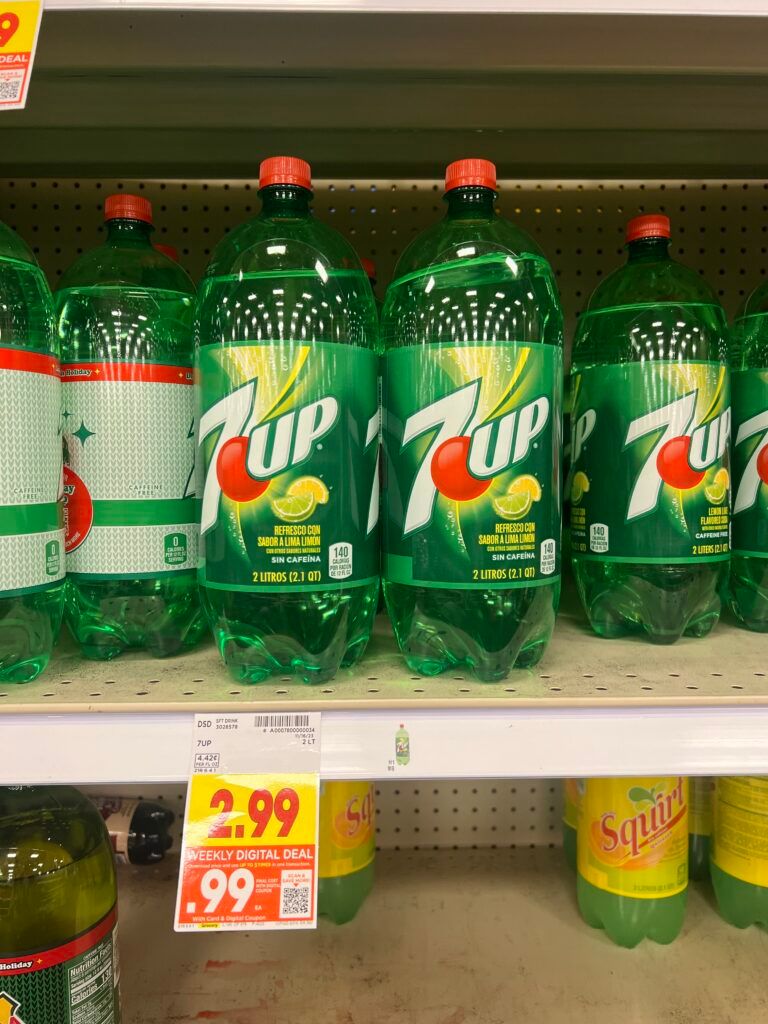 soda kroger shelf image