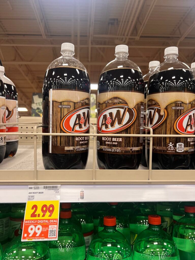 soda kroger shelf image