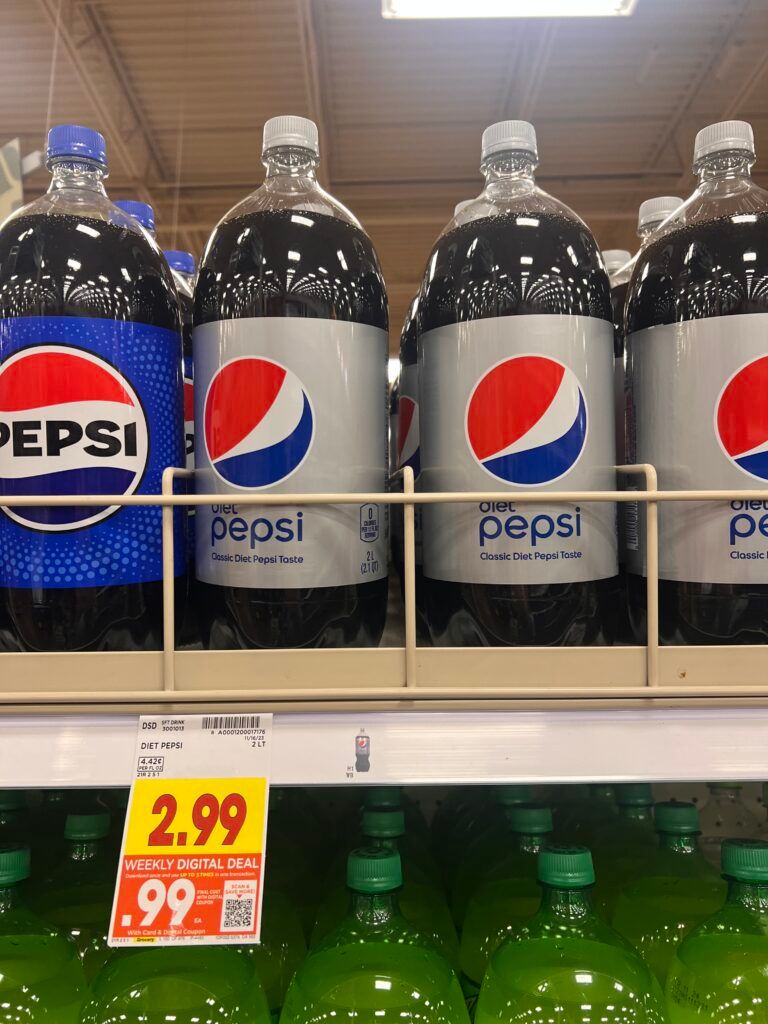 soda kroger shelf image