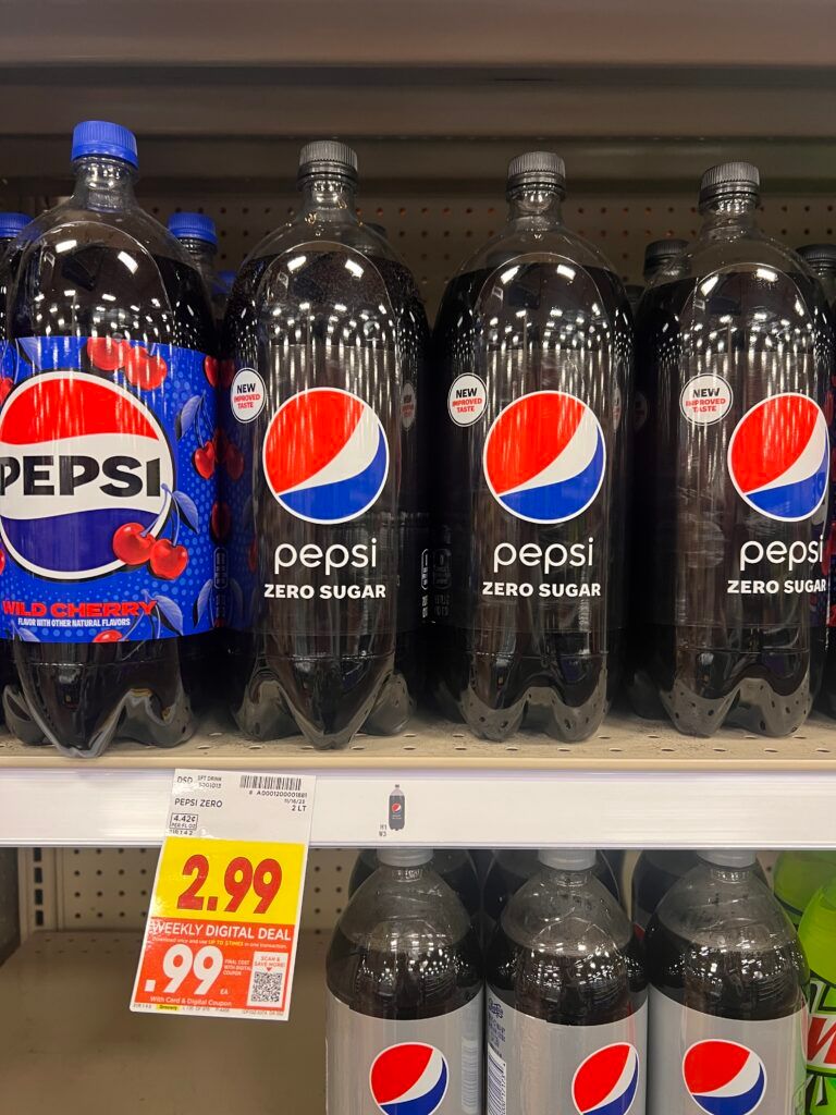 soda kroger shelf image