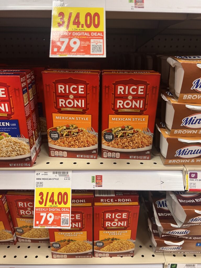 rice a roni kroger shelf image