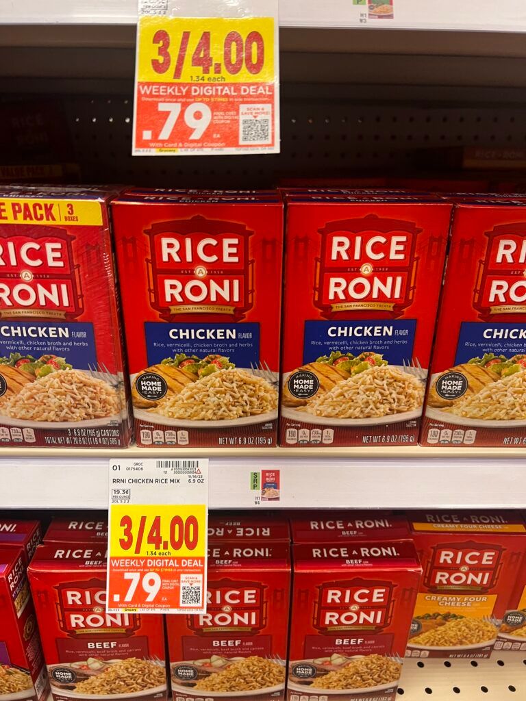 rice a roni kroger shelf image