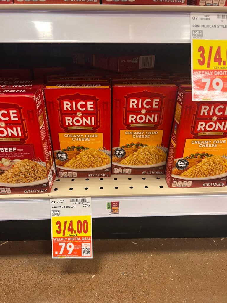 rice a roni kroger shelf image