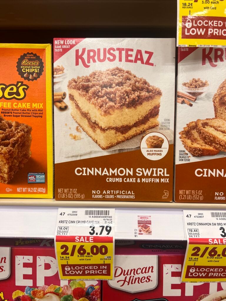 krusteaz kroger shelf image