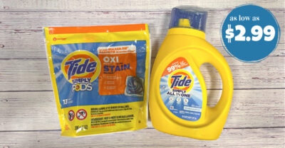 Tide Simply PODS and detergent kroger krazy