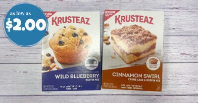 krusteaz muffin mix kroger krazy