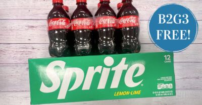 sprite 12 pk and coca cola 8pk (1) kroger krazy