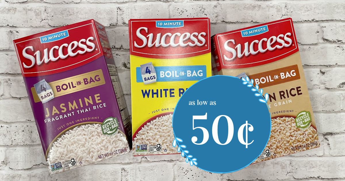 Success Ric Success Rice is as low as $0.50 at Kroger! - Kroger Krazy