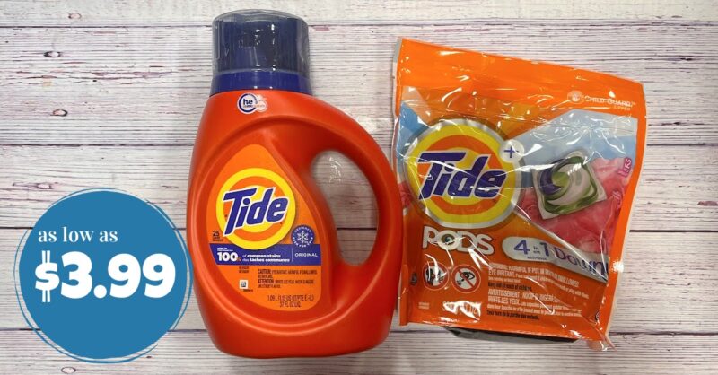 tide detergent and pods kroger krazy (1)