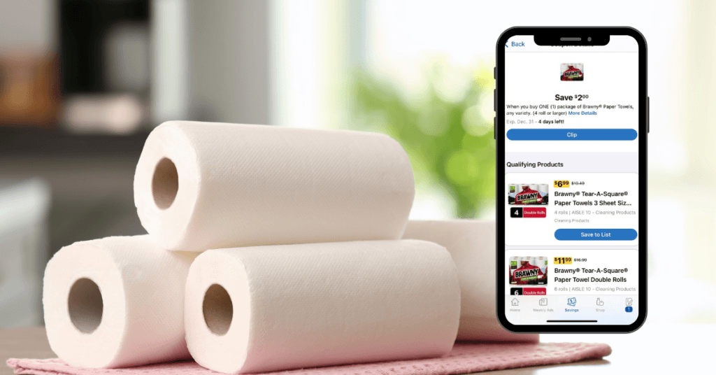 Brawny Paper Towels Kroger