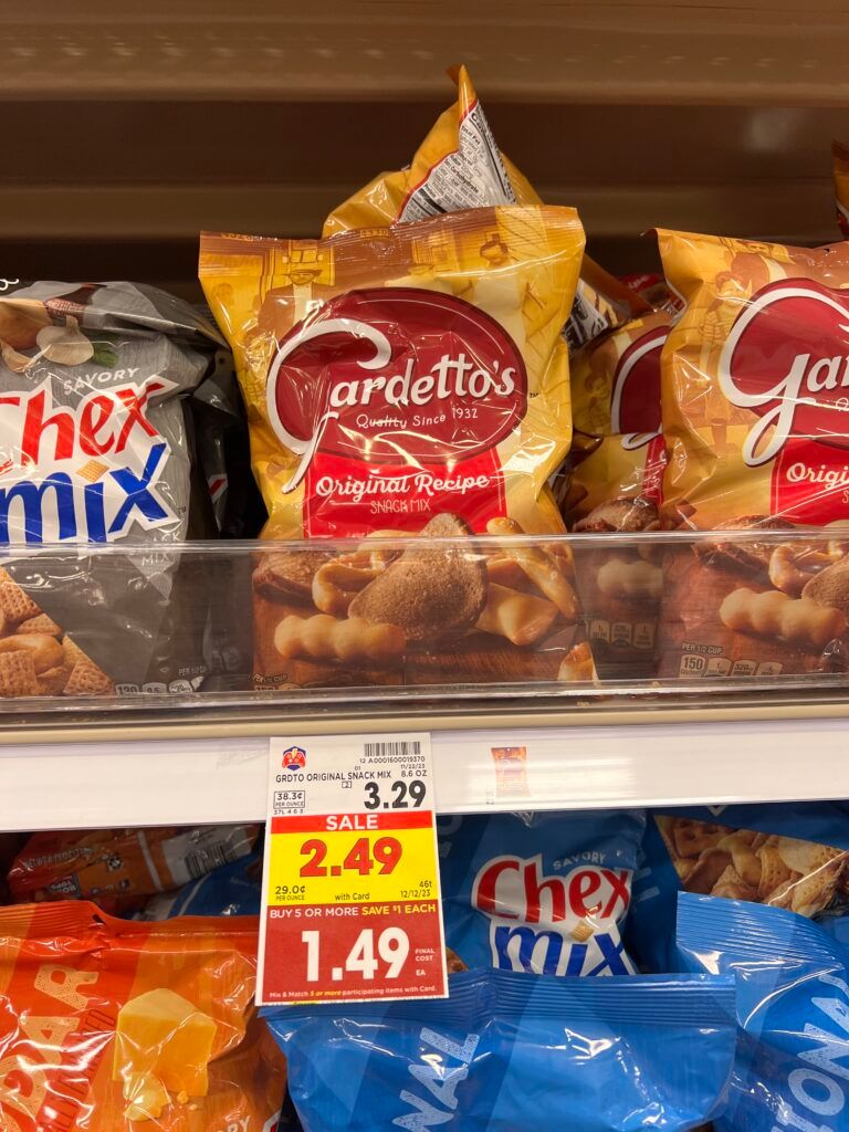 gardettos kroger shelf image