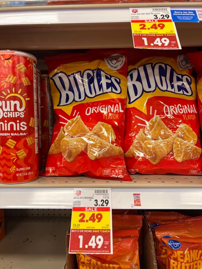 bugles kroger shelf image 