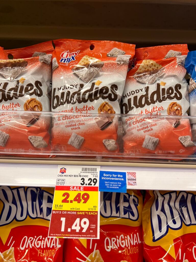 chex mix kroger shelf image