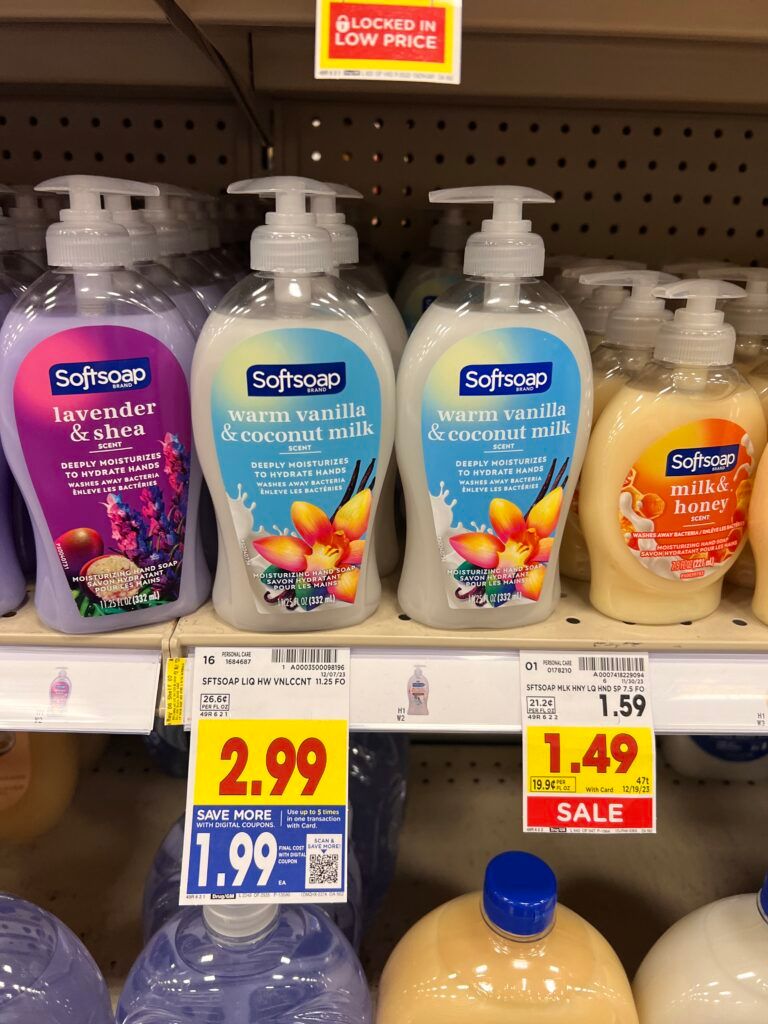 softsoap hand soap kroger shelf image