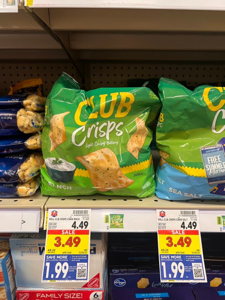club crisps kroger shelf image