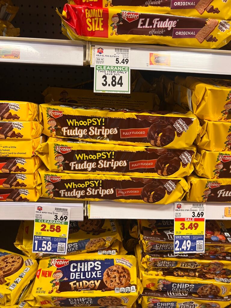 keebler cookies kroger shelf image