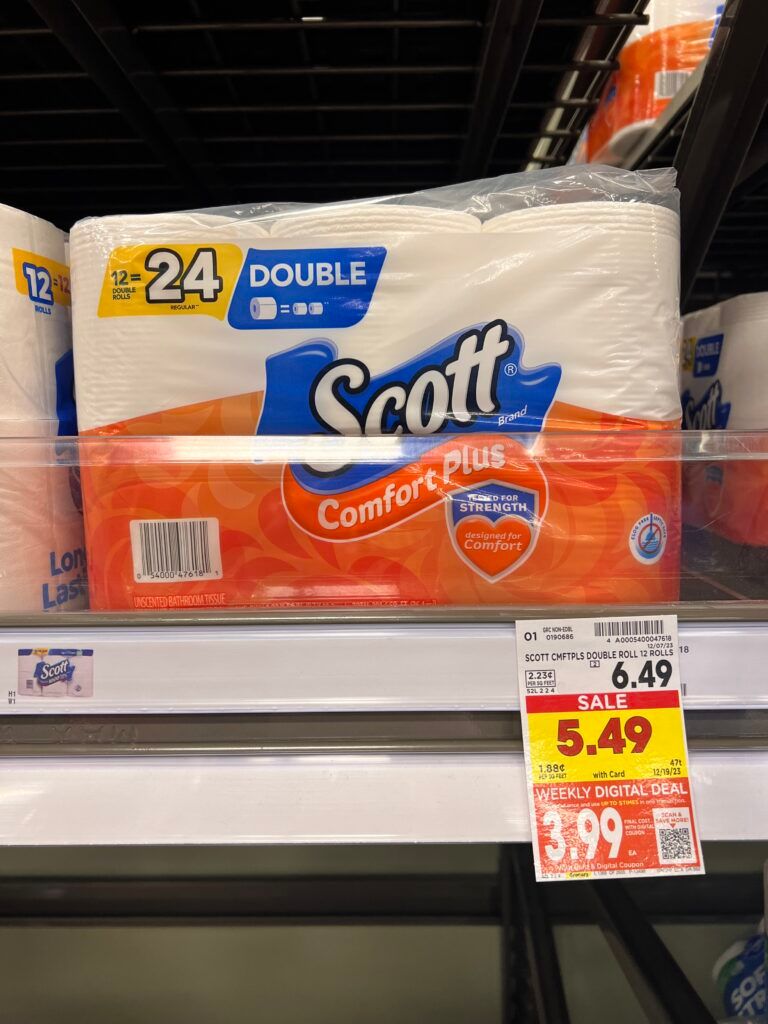 scott comfort plus tp kroger shelf image