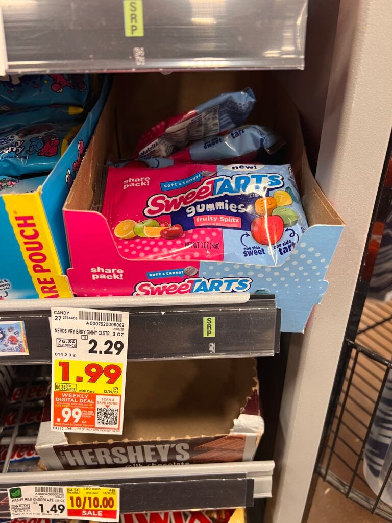 sweetarts kroger shelf image