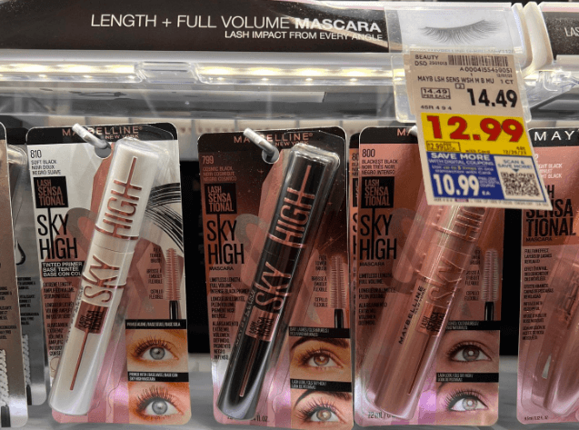 Maybelline Sky High Mascara Kroger Shelf Image