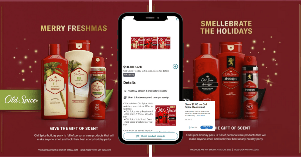 Old Spice Holiday Gift Sets Ibotta Rebates Kroger