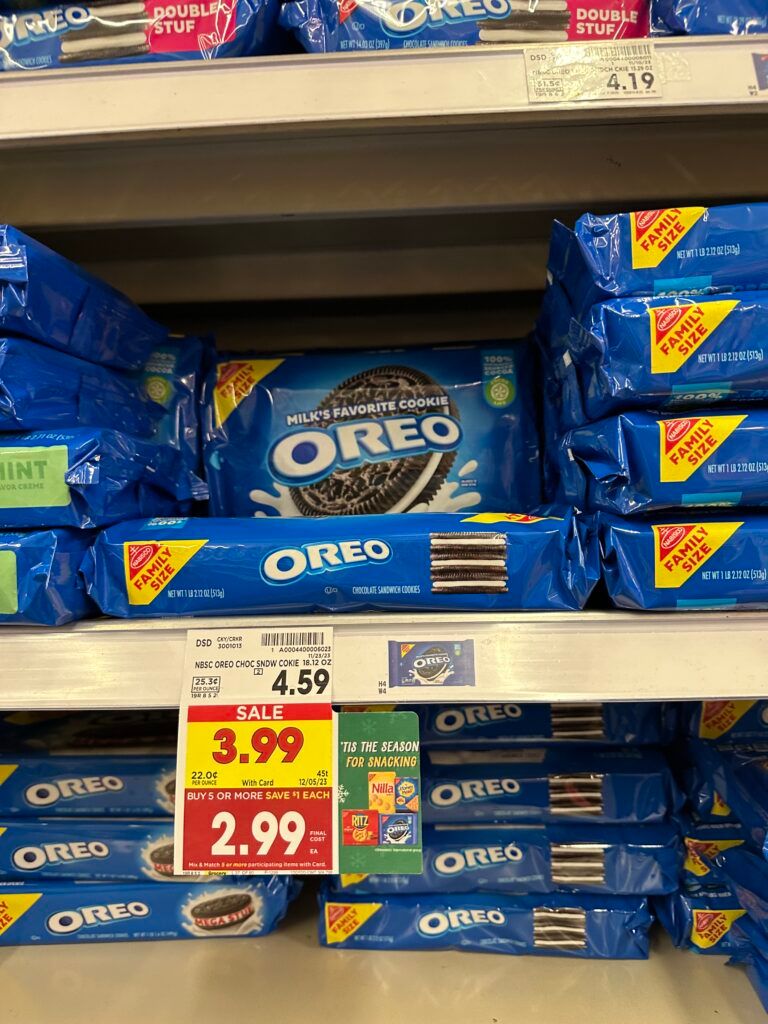 oreo kroger shelf image