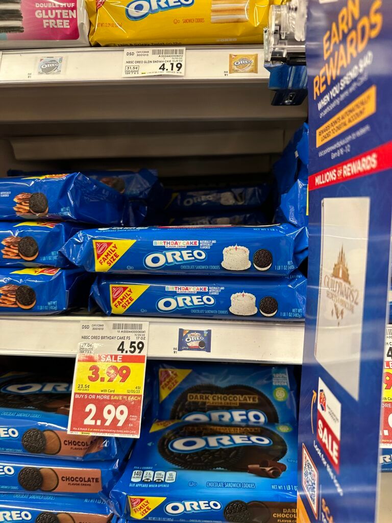 oreo kroger shelf image
