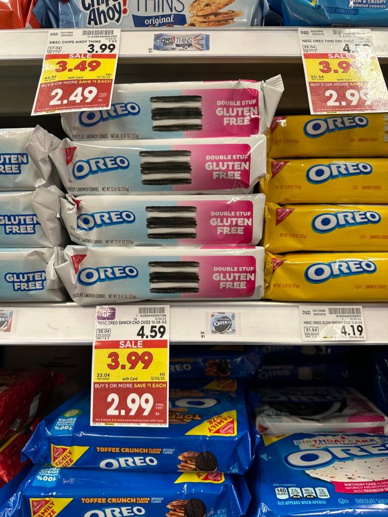 oreo kroger shelf image