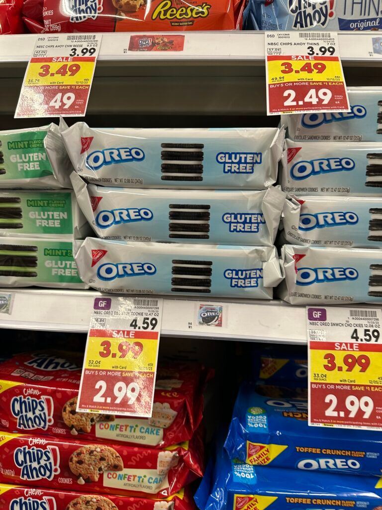 oreo kroger shelf image